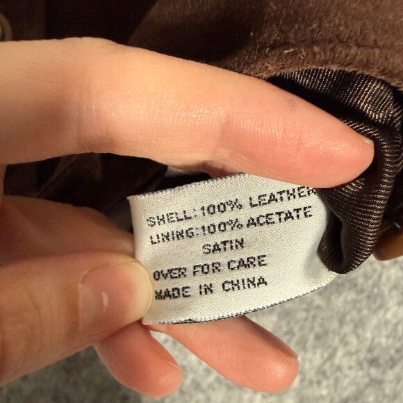 Vintage BB Dakota Brown Suede Leather Vest Cropped Western Festival S - Picture 5 of 8